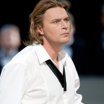 Klaus Florian Vogt in Lohengrin (Foto: Enrico Nawrath, Bayreuther Festspiele)