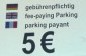 Parkgebühr am Festspielhaus Bayreuth: 5 Euro.