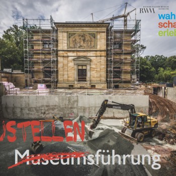 Baustelle schauen: Täglich gibt es Führungen am Richard Wagner Museum.