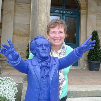 Heike Maria Preuß liebt Wagner - darum erfüllte sich für die Berlinerin auch ein Traum, als sie als Souffleuse in Bayreuth engagiert wurde. (Foto: ek)