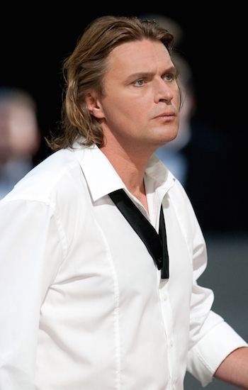 Klaus Florian Vogt als Lohengrin. © Enrico Nawrath, Bayreuther Festspiele