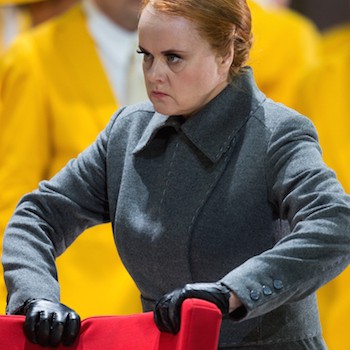 Petra Lang als Ortrud in Lohengrin bei den Bayreuther Festspielen 2015. © Enrico Nawrath/Bayreuther Festspiele