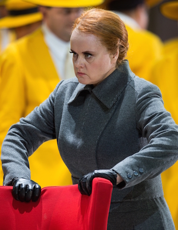 Petra Lang als Ortrud in Lohengrin bei den Bayreuther Festspielen 2015. © Enrico Nawrath/Bayreuther Festspiele