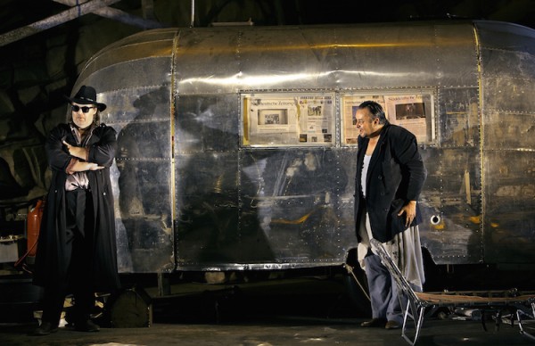 Wolfgang Koch und Albert Dohmen, Siegfried 2015. © Enrico Nawrath/Bayreuther Festspiele