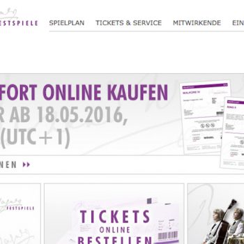 Überraschend sind Karten für die Bayreuther Festspiele wieder am 18. Mai zu haben. Das erfährt man auf der Homepage.