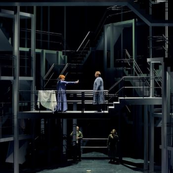 Mehr Leidenschaft: Petra Lang als Isolde und Stephen Gould als Tristan im ersten Akt. © Enrico Nawrath/Bayreuther Festspiele