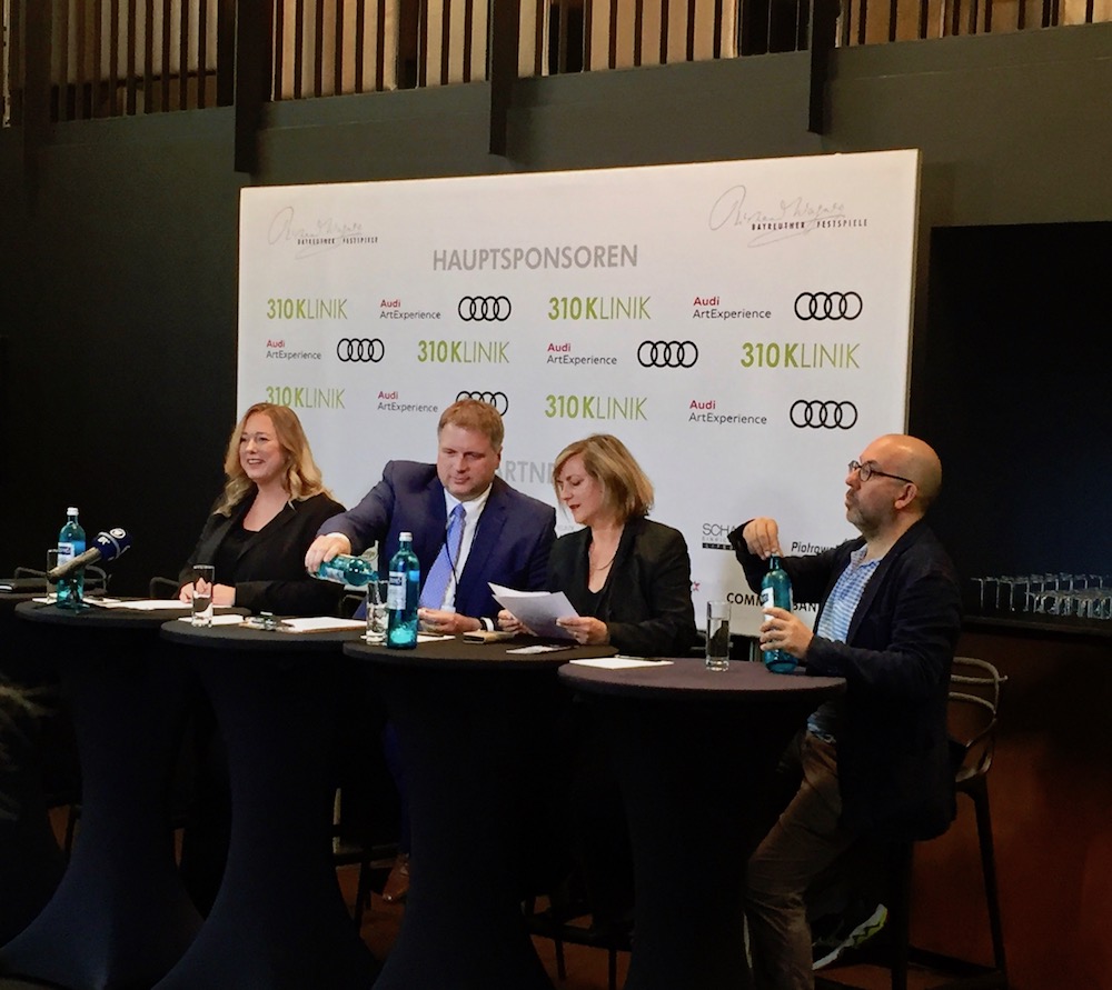 Pressekonferenz vor Beginn der Bayreuther Festspiele 2017