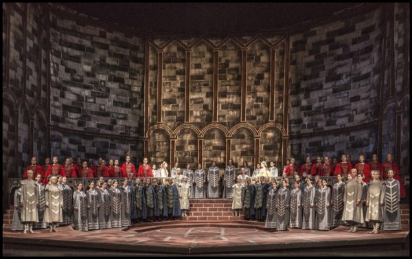 Lohengrin, 2. Akt, Prag, Nationaltheater, 8. Juni 2017, Premiere