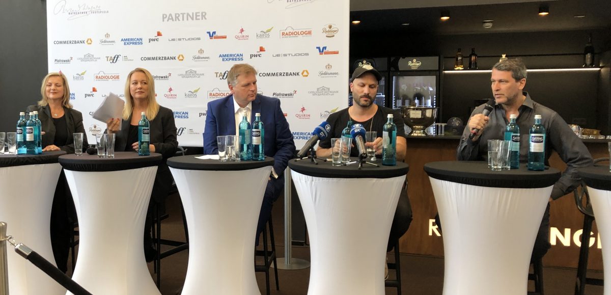 Bei der Pressekonferenz 2019 der Bayreuther Festspiele in der Ring-Lounge