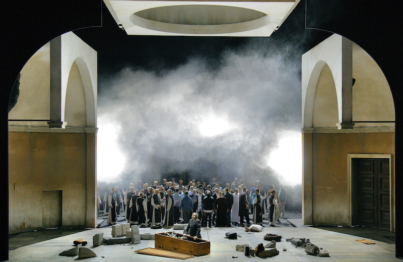 Schlussszene von Parsifal 2019, Bayreuther Festspiele