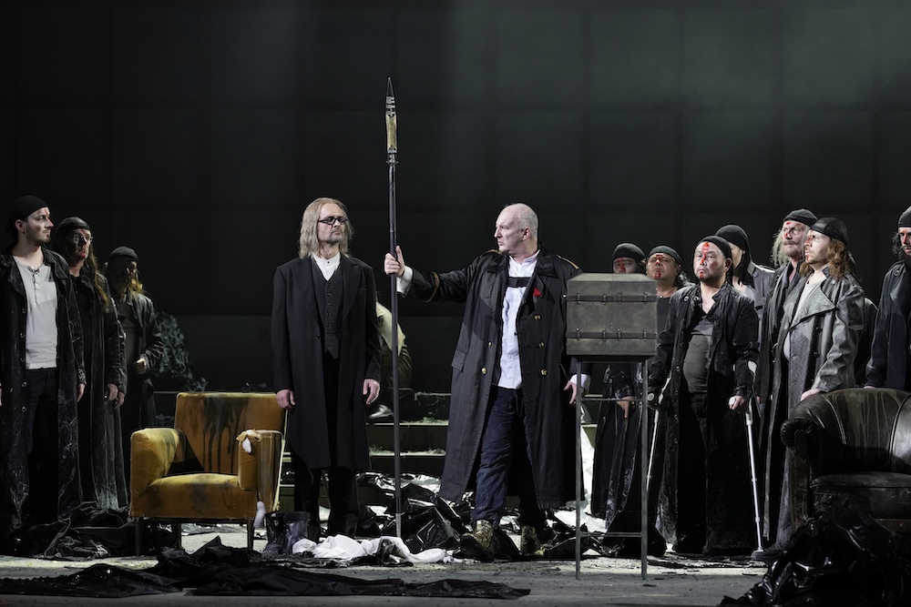 Gralszszene Parsifal in Linz, Premiere war am 12. März 2022