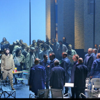 Szene von "Der fliegende Holländer", Bayreuther Festspiele 2022