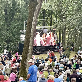 Parkkonzert im Park am Festspielhaus in Bayreuth