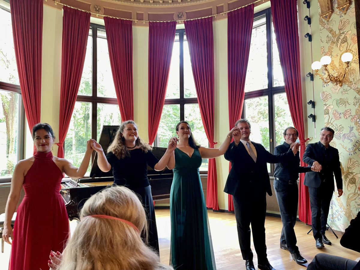 Abschlusskonzert "Meisterkurs Gesang" Bayreuther Festspiele, Haus Wahnfried, Saal, 6. August 2023